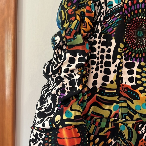 Erin London - xl, art to wear jacket, 3/4 ruffled sleeves - Picture 3 of 8